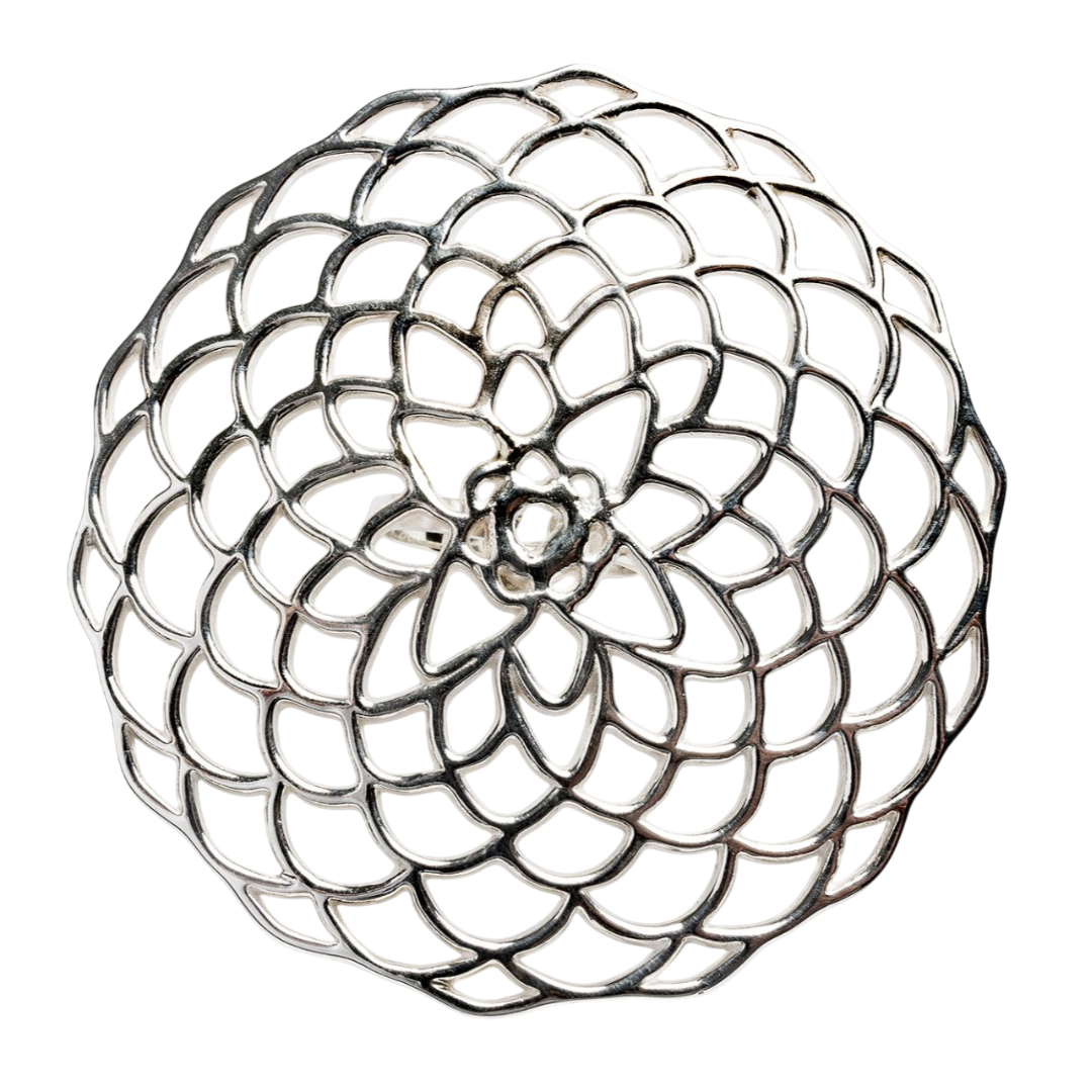 GOLDEN DAHLIA RING
