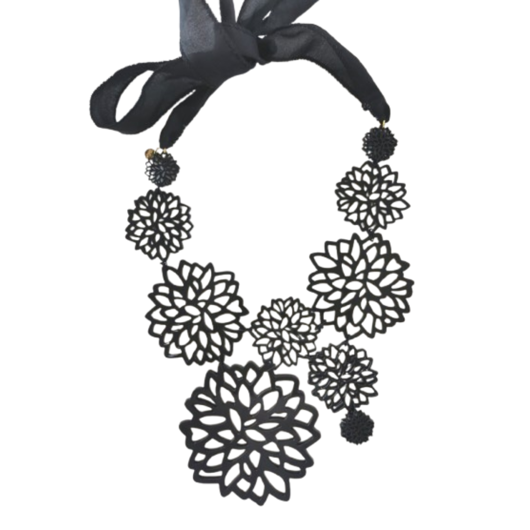 COLLAR PECTORAL NEGRO