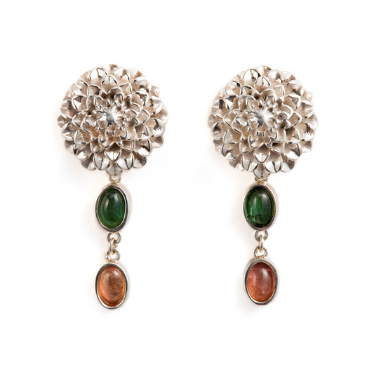 DALIA EARRINGS WITH GEMS