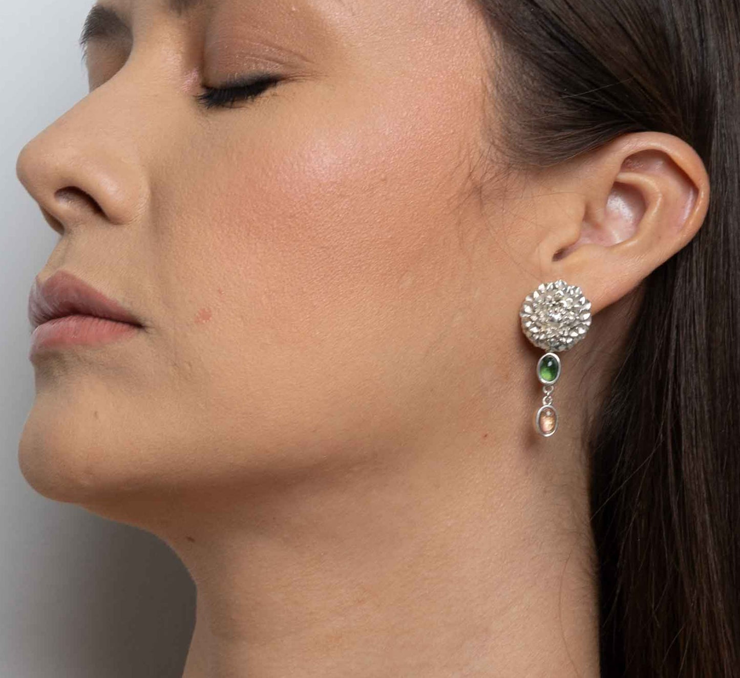 DALIA EARRINGS WITH GEMS