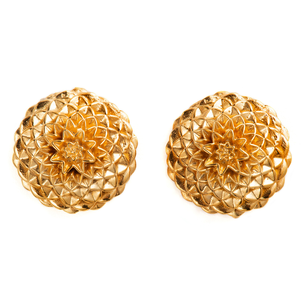 LONG EARRINGS DAHLIA BLOOMING