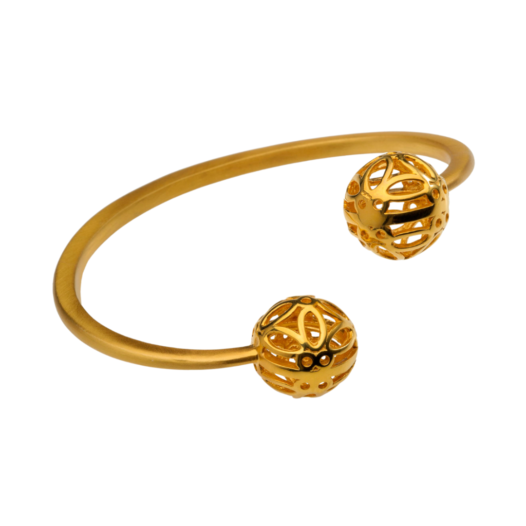 BRAZALETE CON BAÑO DE ORO