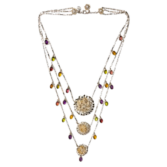 DAHLIA GARDEN NECKLACE