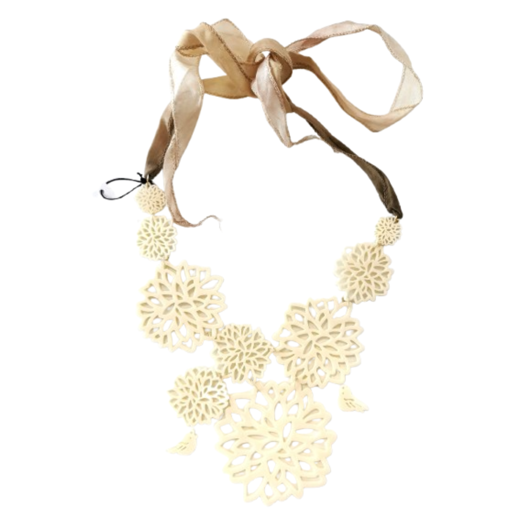 IVORY PECTORAL NECKLACE